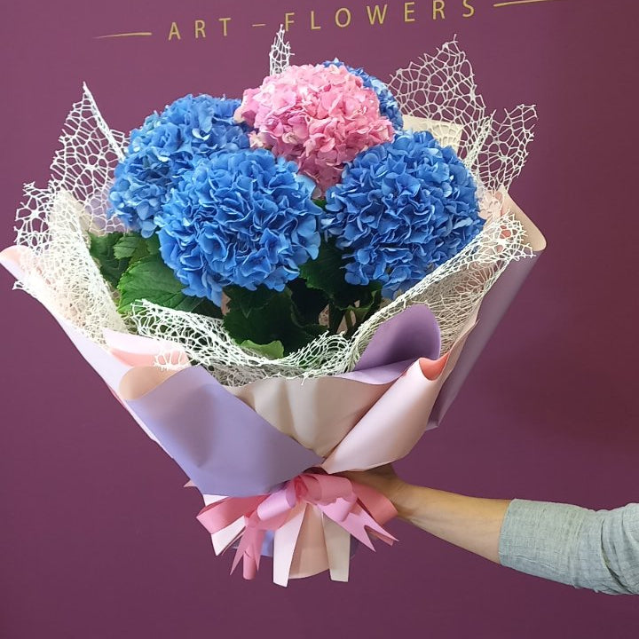 Букет "Хортензия"