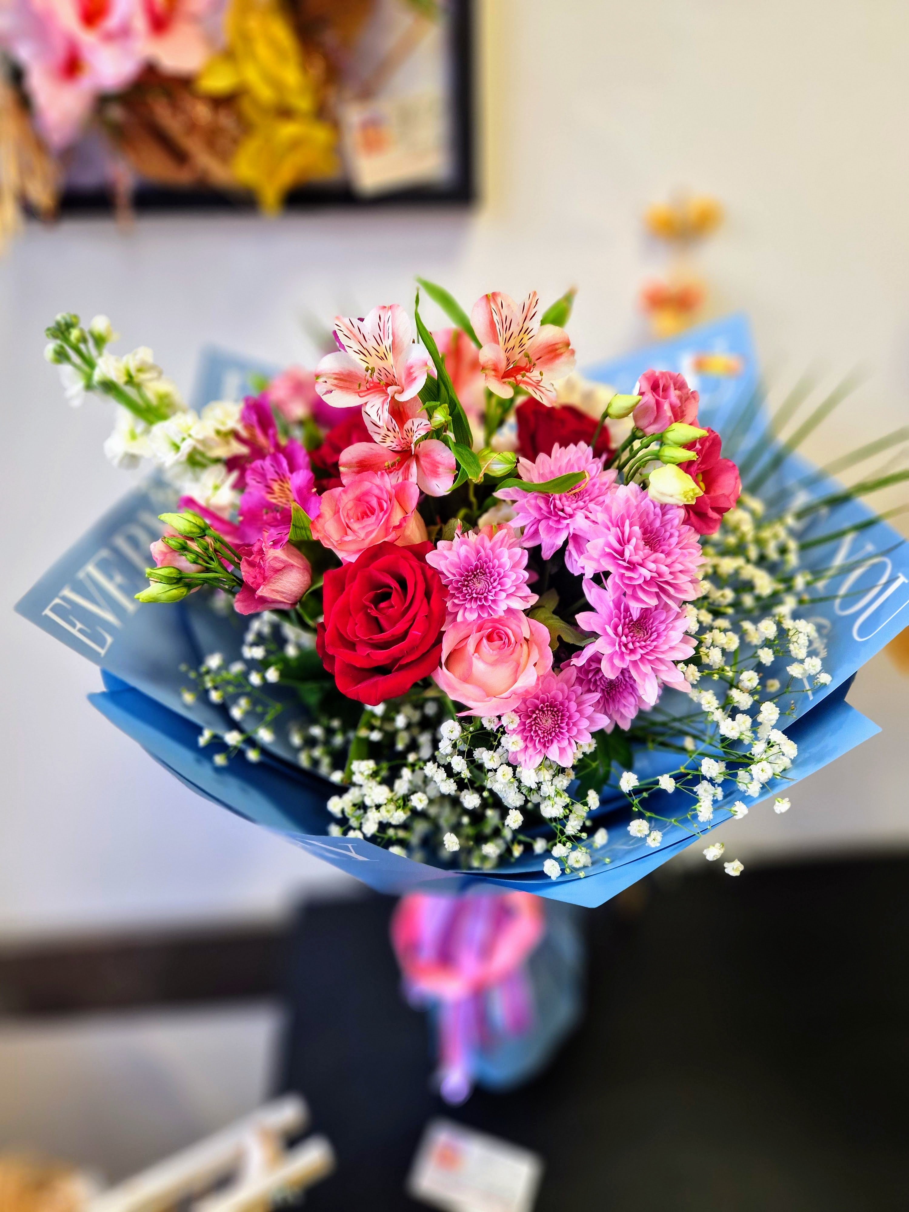 Букет "Нежен шепот"