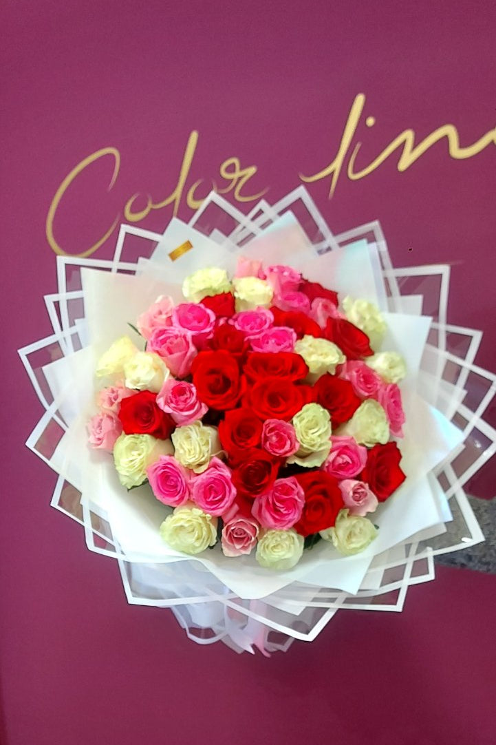 Букет "49 рози"